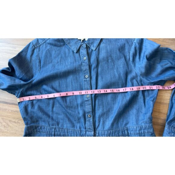 Boden Sophia chambray romper size 14 - Picture 5 of 10